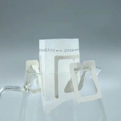 Customizable Empty Drip Coffee Bags Biodegradable Filters for Personalized Coffee Brewing Heart Shape Options for Consistent