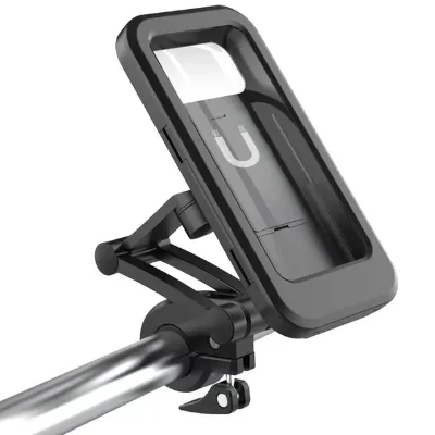 Universal Bike Phone Mount 360° Adjustable Waterproof Touch Screen Bicycle Mobile Phone Holder