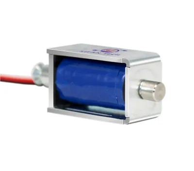 Central locking solenoid with standard sensor DC 3V 5V small miniature pull push solenoids auto spare parts solenoids