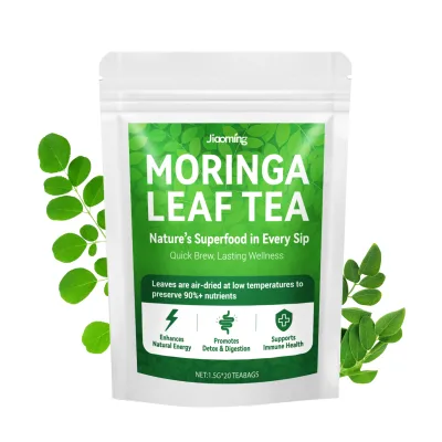 OEM Natural Moringa Loose Leaves Flat Belly Tummy Tea with Leaf Tea Bag