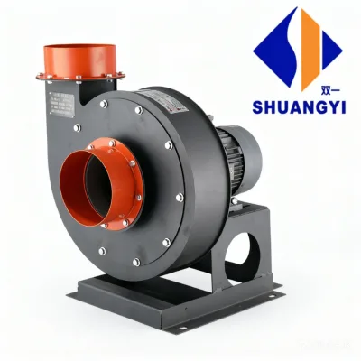 800 - 1300 M³/h 5HP High Airflow Low Noise Stainless Steel Small 9-19 Iindustry Centrifugal Fan for Plastic Factory Lumber Mill