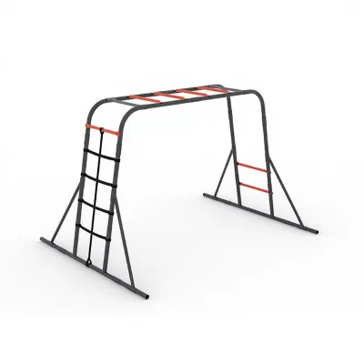 Zoshine High Quality Anti-Rust Steel Commercial Home Use Children Challenge Obstacle Monkey Bars Outdoor Fitness Equipment