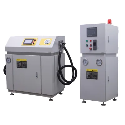 Refrigerant Supercharging System for Pressure Booster Refrigerant Charging Machine 200~500g/s Pressurization Speed 1.6-1.8MPa