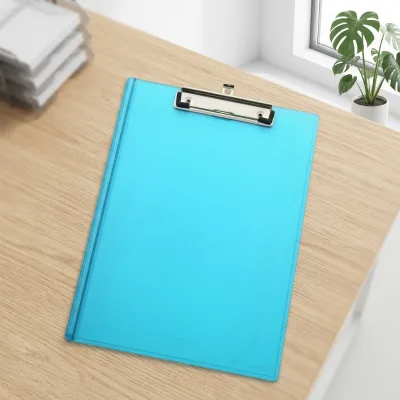 Letter Size Plastic Medical Hanging Clipboard with Hard Clips Storage Clipboards