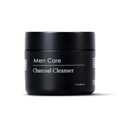 Private Label Anti-acne Oil Control Deeply Cleansing Men's Skin Care Products Face Wash Charcoal Cleanser for Men