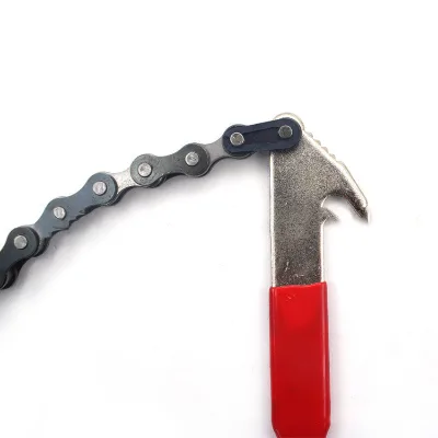 Universal Car Tool Adjustable Chain Oil Filter Spanner Oil Filter Wrench for Engine Service