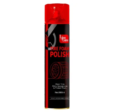 BIAO BANG Cast Iron Tyre Polish Aerosol for Car Use Made in China