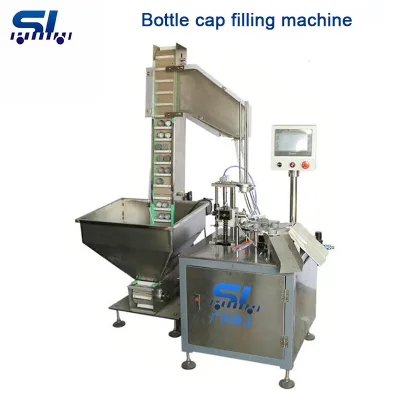 Fully Automatic Bottle Cap Liner Inserting Machine High Speed Cap Gasket Lining Machine for Plastic Caps