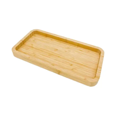 Eco-Friendly Bamboo Vanity Storage Trays Bathroom Organizer Counter Toilet Tank Perfume Display Desk Living Room Tool Organizer