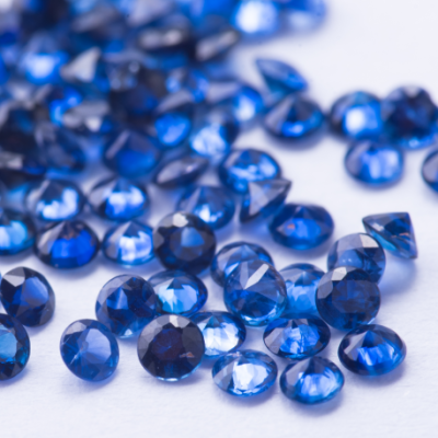 High Quality  Natural Blue Sapphire Gemstone