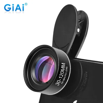 HD Clip-on Smartphone Camera Macro Lens 30-120mm 10-20x Zoom Blue 7-Layer Coating for Pentax Sigma Long-distance Beauty