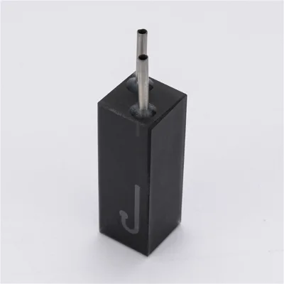 High Quality Q614 Standard Black Quartz Flow Cell Micro Cuvette