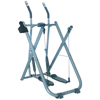 GS-405A-1 Air Walker Exercise Fitness Equipment Mini Adjustable Exercise Leg Silver Swing Cross Trainer