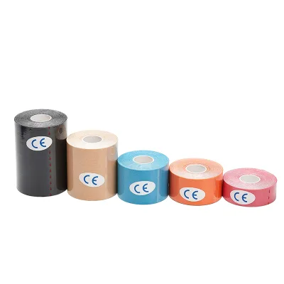 Wholesale Custom Printed Multicolor K Sports Kinesiology Sports Tape, Synthetic Kinesiology Tape Korea