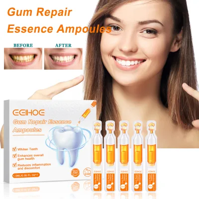White Teeth Stains Tartar Care Multi-Purpose Oral Hygiene Products for Gums Care Deep Cleaning Repair Essence 7 Pcs