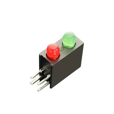 Bi-level CBI Router/Networking equipment LED indicator HOLDER LED with 3mm DIP led Red&Yellow green