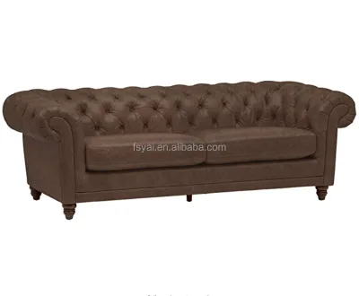 Global Hot-selling New Fashion 100% Top Leather Italian Style Sofa Set Living Room Furniture