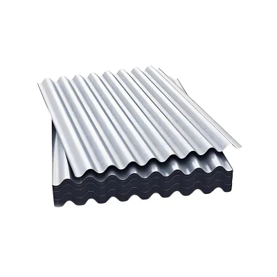 Modern Fast-Draining Galvanized Corrugated Steel Sheet Easy Process Long Service Life Low Maintenance for Metal Roof Shingles