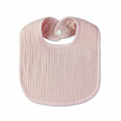Girl Baby Bibs Printed Small Amount Customized Good Selling OEM Cotton Ready to Ship 100% Cotton Plain Dyed Support 1pc/ Opp Bag