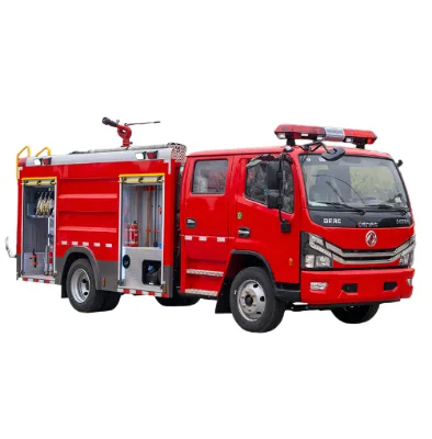 New Highly Flexible Dongfeng 4X2 Rescue Light Duty Water Foam Fire Truck for Historic Districts and Narrow Alleys