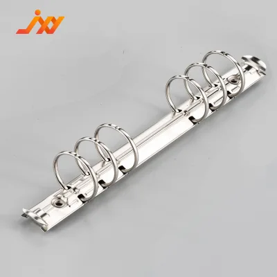 Six-Hole Metal Notepad Clamp Hands-Free Removable Multi-Function Office Study Meeting Minutes Book Binding Folder