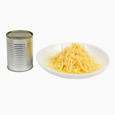MEISEI Steamed Bamboo Shoots 20kg Can (Salty Flavor Vinegar Preserved)