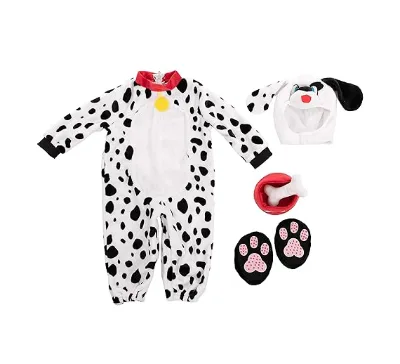 Creations Dalmatian Puppy Costume for Infant Halloween Trick or Treat Party