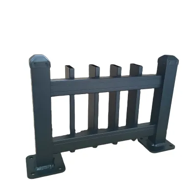 Mostly New Design Colorful Aluminum Fence Panels Black