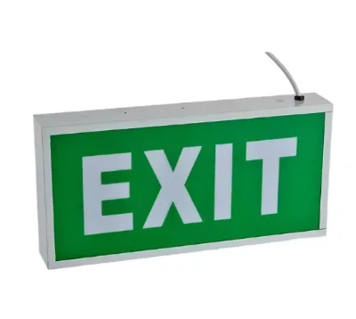 Customized Pattern Design Hanging Portable Hotel Bar Household Indoor Weatherproof Strobe Emergency Led Exit Lighting Lamp