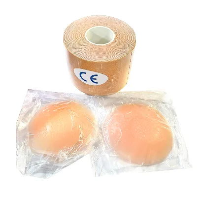 Manufacturer Medical Grade Hypoallergenic Breast Lift Boob Tape and Silicone Nipple Cover