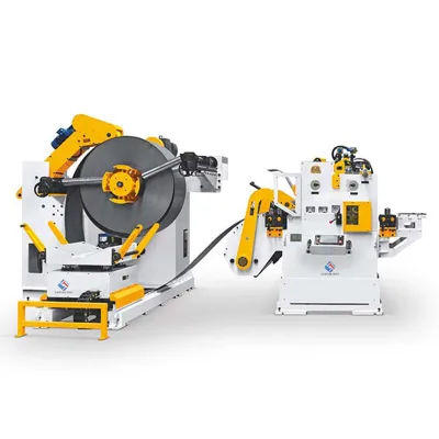 Used for Metal Steel Plate 3-in-1 Feeder Equipment, Stainless Steel Coiling, Leveling and Straightening Machine