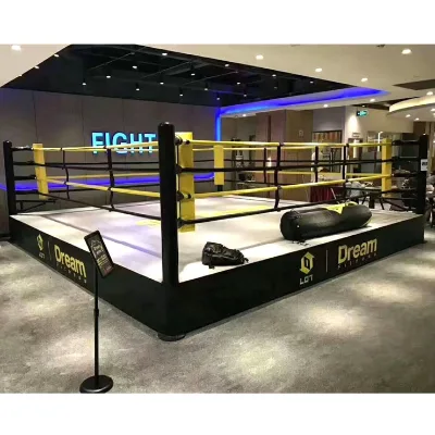 Custom Platform Boxing Ropes Ring 6m*6m Wresting Mma Training and Match Can Used