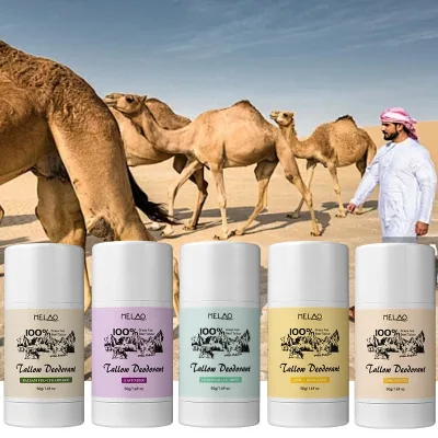 Private Label Deodorant & Antiperspirant Nice Smell Long Lasting Beef Tallow Whipped Organic Skin Deodorant