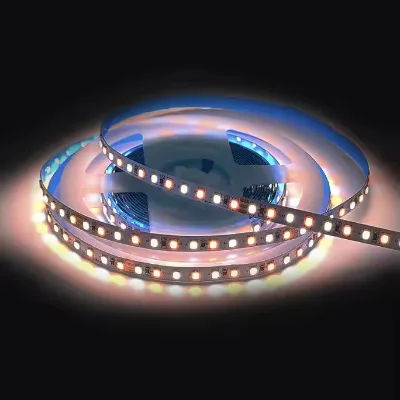 Low Voltage Linear Lamp Flex Home Office Lighting Self Adhesive Dual Colors Dimmable 12V 120led CCT Led Strip Light Factory
