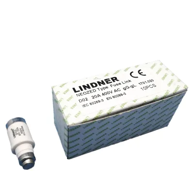 Custom 20A-63A fuse link low-voltage Screw base type fuse link (NEOZED fuse link)