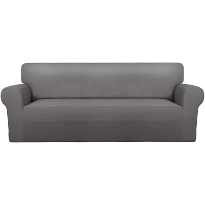 Top Seller Yuou Modern Jacquard Non-Slip Sofa Slipcover 1/2/3/4 Seater Waterproof Plain Pattern for Dining Room (180-235cm