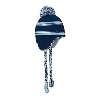 Outerstuff Kids for Winter Beanie Button Letter Pattern 100% Acrylic Seattle Kraken