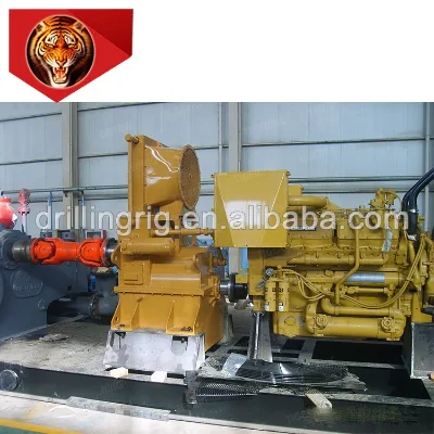 NDC UAE Petroleum Company ZJ40 Onshore Drilling Rig Jicai YOTFJ750 Hydraulic Coupling Reducer Gearbox Mud Pump for Philippines