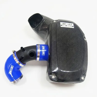 EDDYSTAR Dry Carbon Fiber Cold Air Intake for Hyundai Genesis Coupe 2.0T G4KF 2012-2014 Performance Kit,281132M200