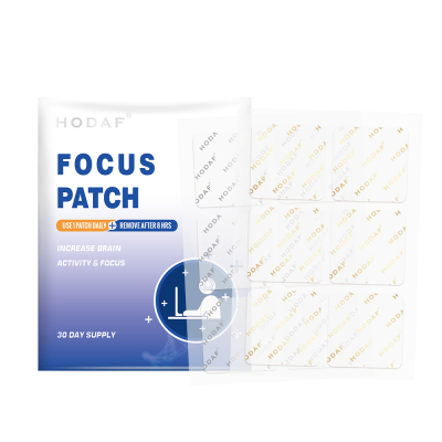 Daily Focus Patch for Enhanced Concentration Mental Clarity and Productivity