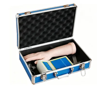 Medical Teaching Electronic IV Training Hand Human Intravenous Injection Palm Nursing Simulator