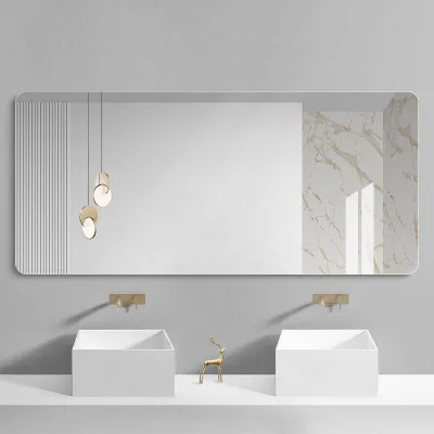 Wall Bathroom Mirror Explosion-proof Glass Makeup Mirror