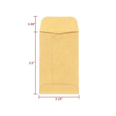 Black Envelope Business Window Envelope Seed Envelopes