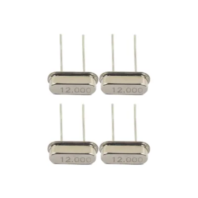 Wholesales 12MHz HC-49S 49S Oscillator Crystal Easy to Weld 2pins Quartz Resonator for Beginner