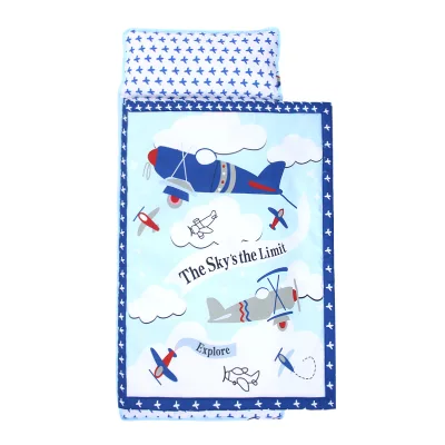 New Design Customized Logo Super Soft Breathable Durable Lightweight European-American Style 100% Polyester Children Toddler Nap