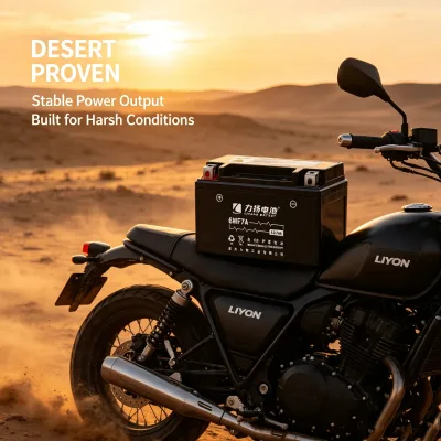 LIYON New 6MF7A 7AH 12V Full Maintenance-Free Motorcycle Battery AGM Sealed VRLA Lifetime No Water Refill Large Displacement EFI