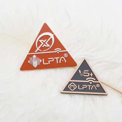 Custom Flexible Aluminium Metal Label With High Adhesion Durable High Quality Metal Nameplates