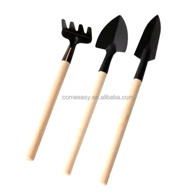 3PCS Mini Garden Set Indoor Outdoor Small Shovel for Flower Potted Soil Loosening Flowers Vegetable Planting Tool