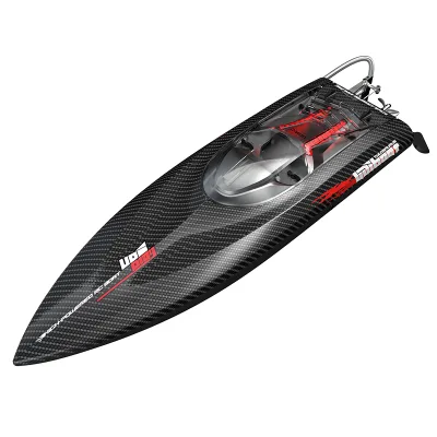 UDIRC UDI022 2.4G 4CH 60km/h Brushless RC Boat Tylosaurus LED Lights Reverse Water Cooling System Vehicles Ship Toys 40mm Props
