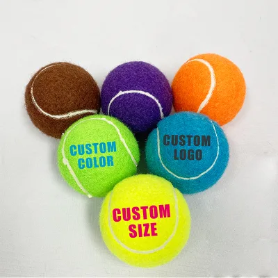 Classic Eco-Rubber Non-Toxic Custom Logo Designed for Long Lasting Durability Gift Ideas for Sports Enthusiasts Logo Tennis Ball